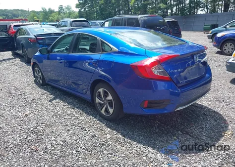 2020 Honda Civic Lx from USA, damaged, VIN 2HGFC2F62LH591023